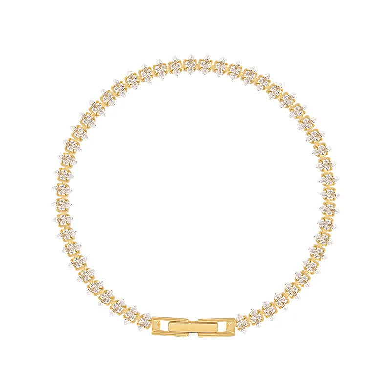 Crystal Chain Bracelet