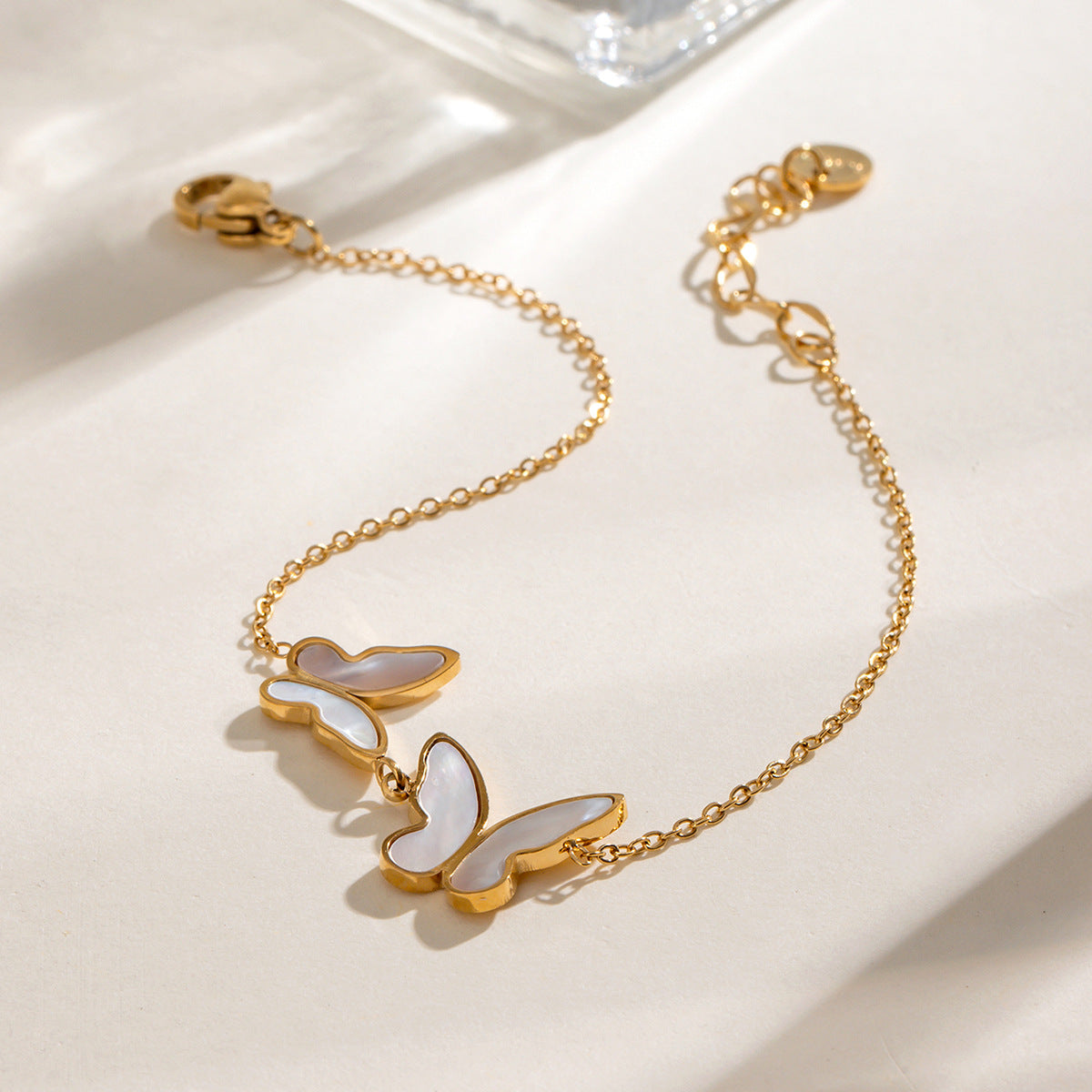 Blaire Butterfly Pearl Necklace