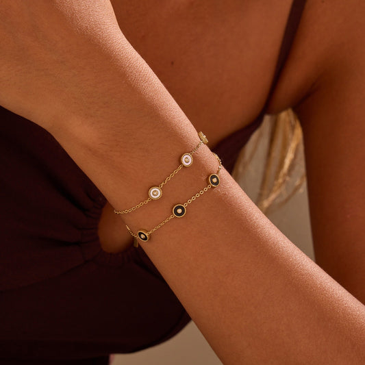 Light Luxury Fritillary Stainless Steel Bracelet