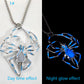 Halloween Glow in the Dark Spider Necklace for Men & Women