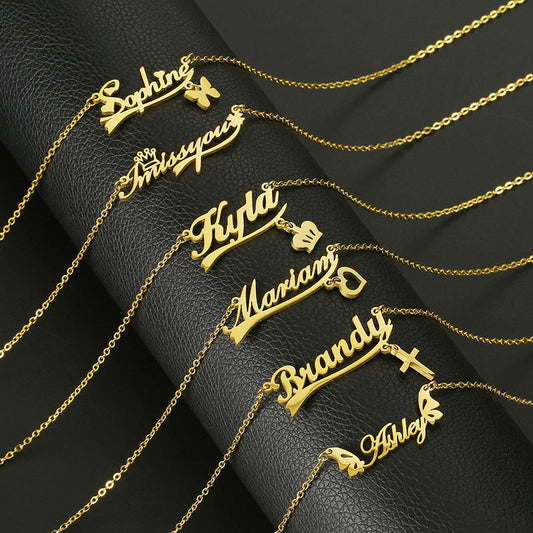 Customized Various Sign Name Necklace For Girls Christmas Gift