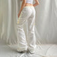 Women's Fashion Low Waist Solid Color Casual Pants