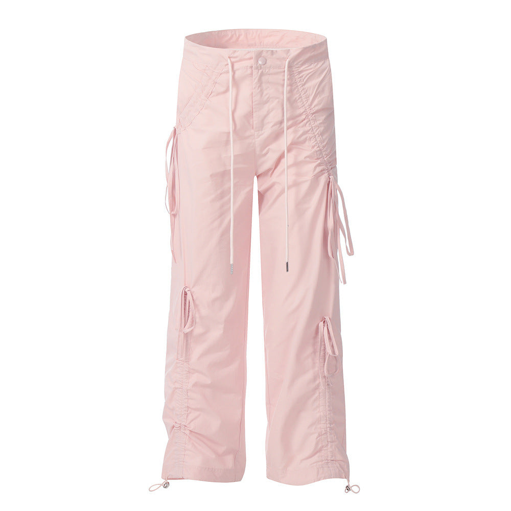 Men's And Women's Loose Casual Straight Pants