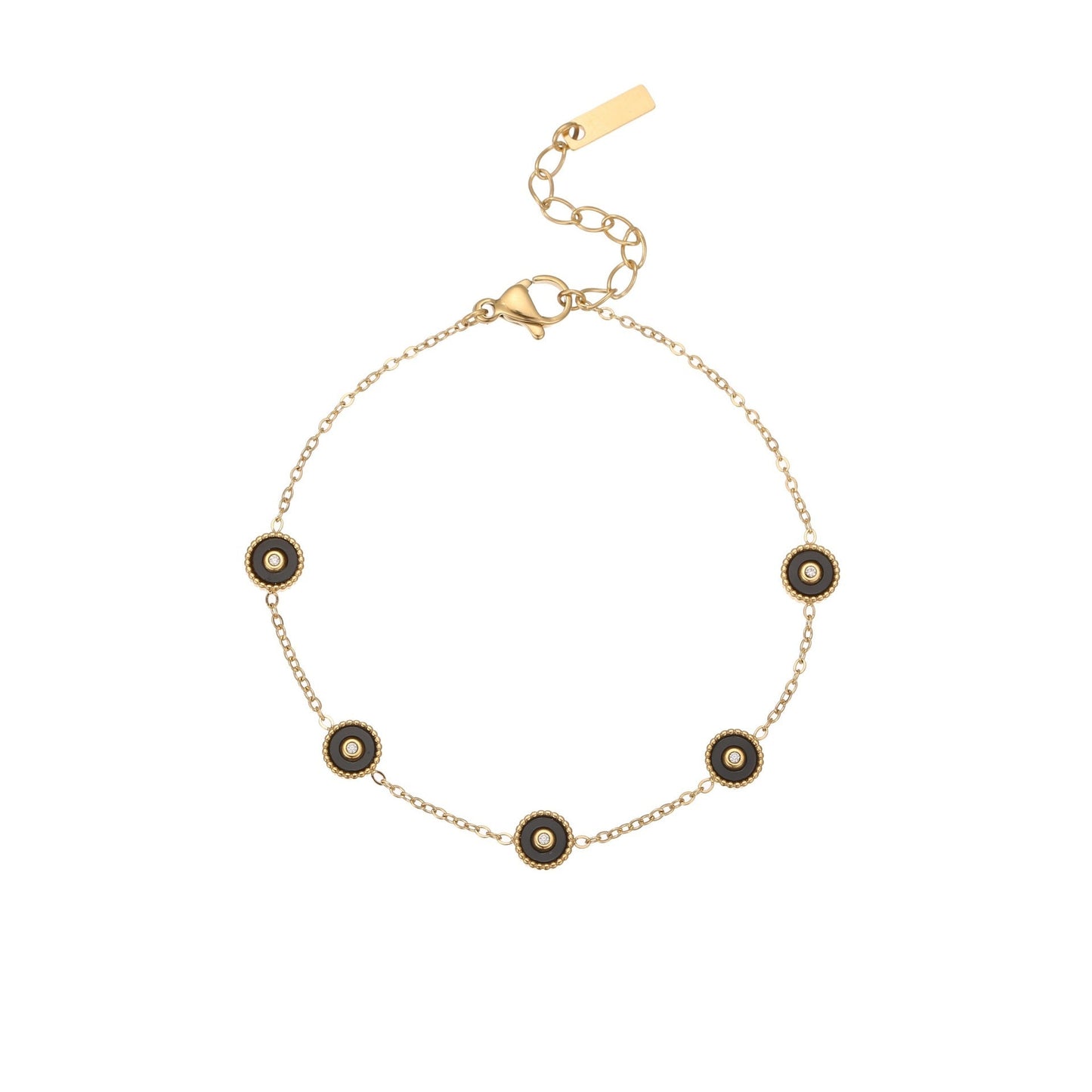 Light Luxury Fritillary Stainless Steel Bracelet