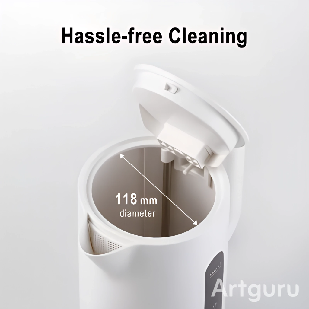 Panasonic 1.7L Electric Kettle NC-K101WSK Kitchen Appliance Office Pantry Hot Drinks Boil Cerek Letrik Air Panas Dapur Pejabat -