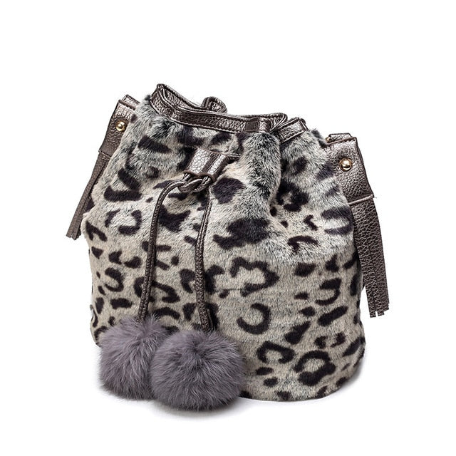 Fashion ladies plush bags