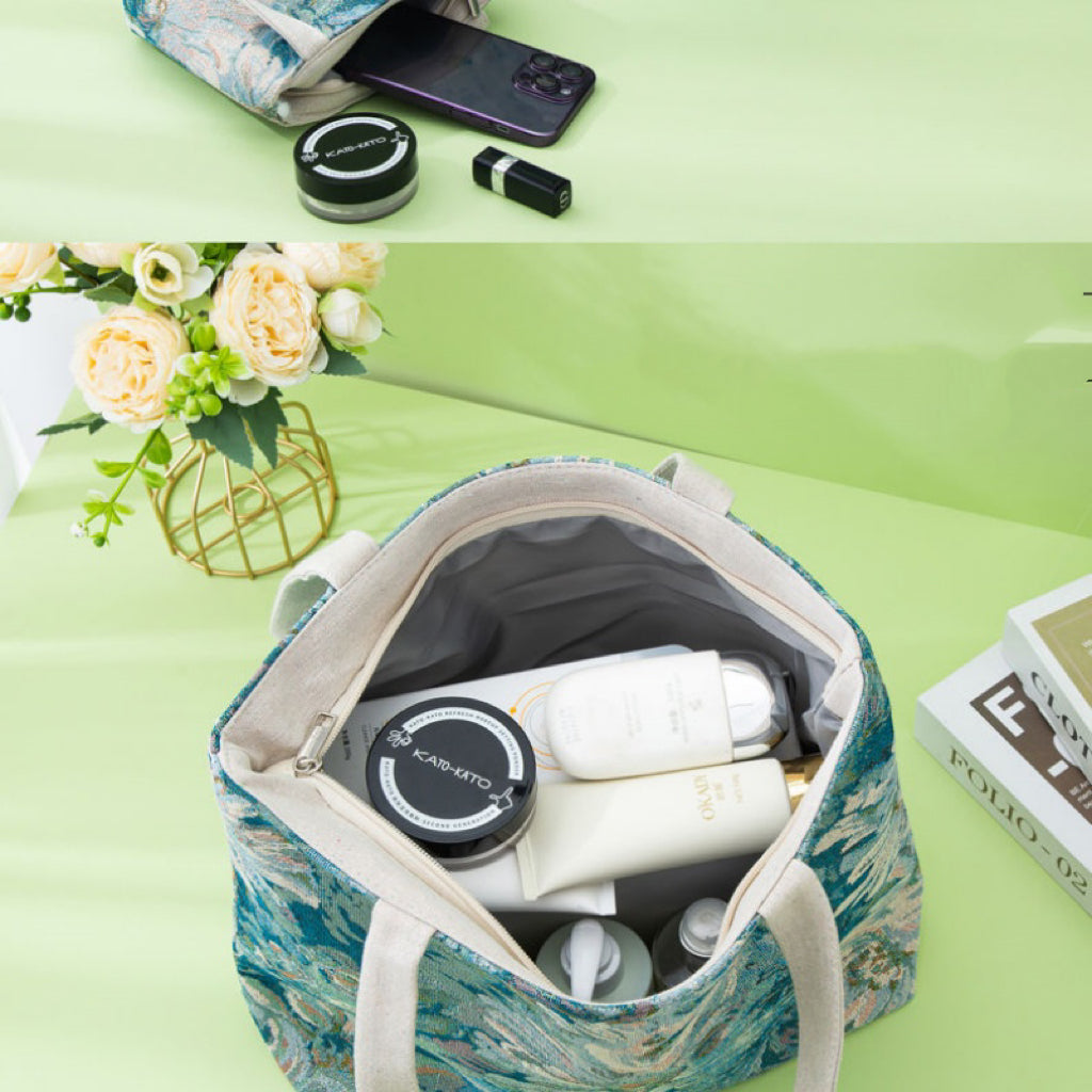 Large Capacity Embroidered Vintage Tote Bag