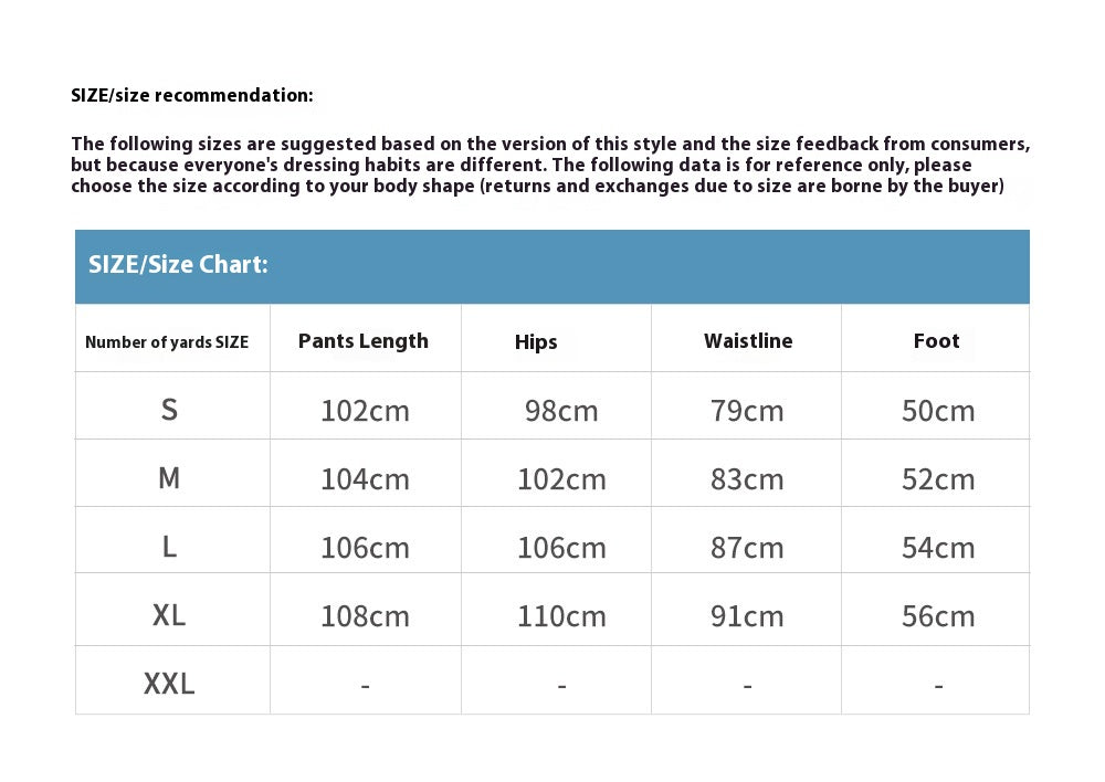 Men's And Women's Loose Casual Straight Pants