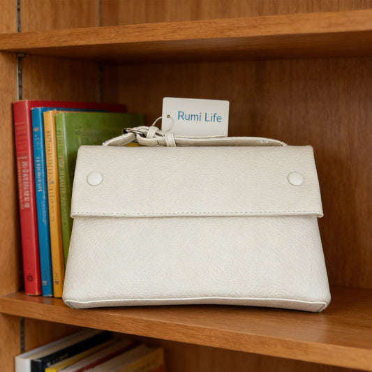 Simple Fashion Handbag-White