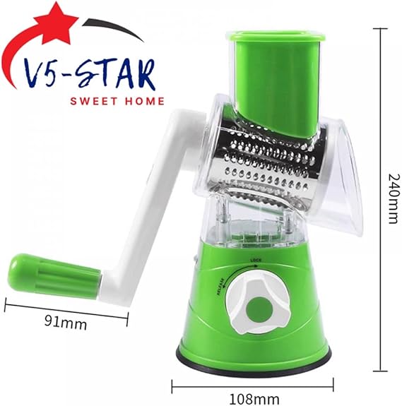 3 In 1 Vegetables Grater Drum Cutter Machine