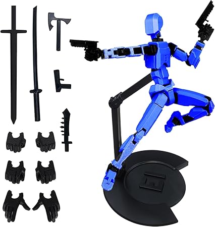 13-Point Multi-Jointed Movable Robot Toy