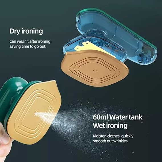 Ready Stock Portable Steam Iron Electric Mini Ironing Machine