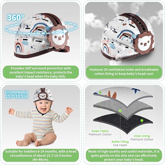 Oldlaiben Baby Safety Helmet