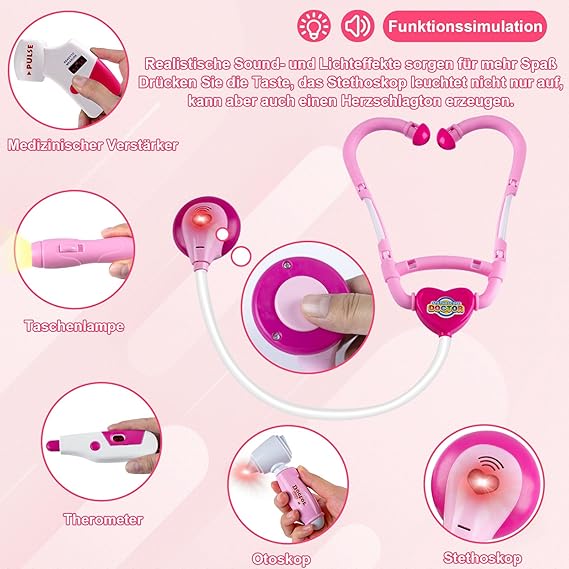 Kids Simulation Doctor Toy Se