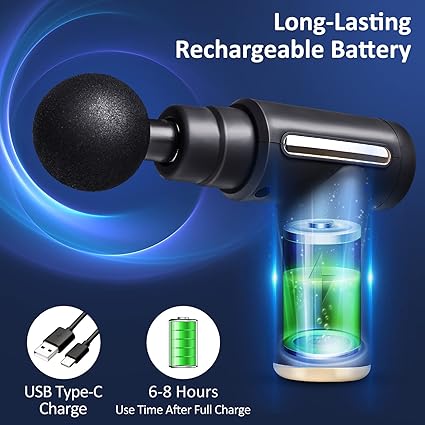 Portable 6-Speed Mini Massage Gun