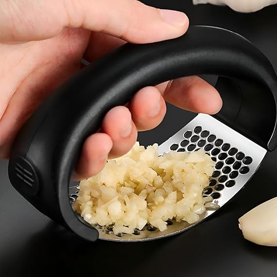 Stainless Steel Garlic Press Manual Garlic