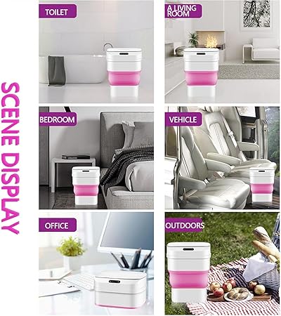 Smart Sensor Foldable Dustbin