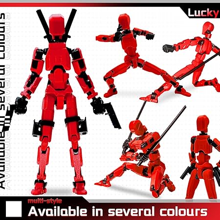 13-Point Multi-Jointed Movable Robot Toy