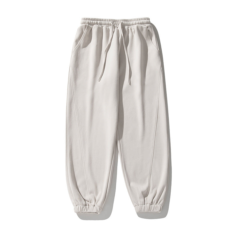 Men's And Women's Solid Color Casual Pants