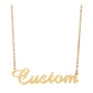Customized Various Sign Name Necklace For Girls Christmas Gift