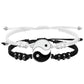 Couple Black White Tai Chi Bracelet