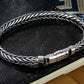 Sterling Silver Handmade Woven Bracelet
