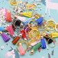 100PCS 38mm Leather Keychain Tassels