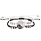 Couple Black White Tai Chi Bracelet