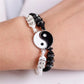 Couple Black White Tai Chi Bracelet