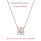 Classic Four Claws Moissanite Necklace