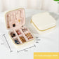 Elegant Travel Jewelry Box Organizer