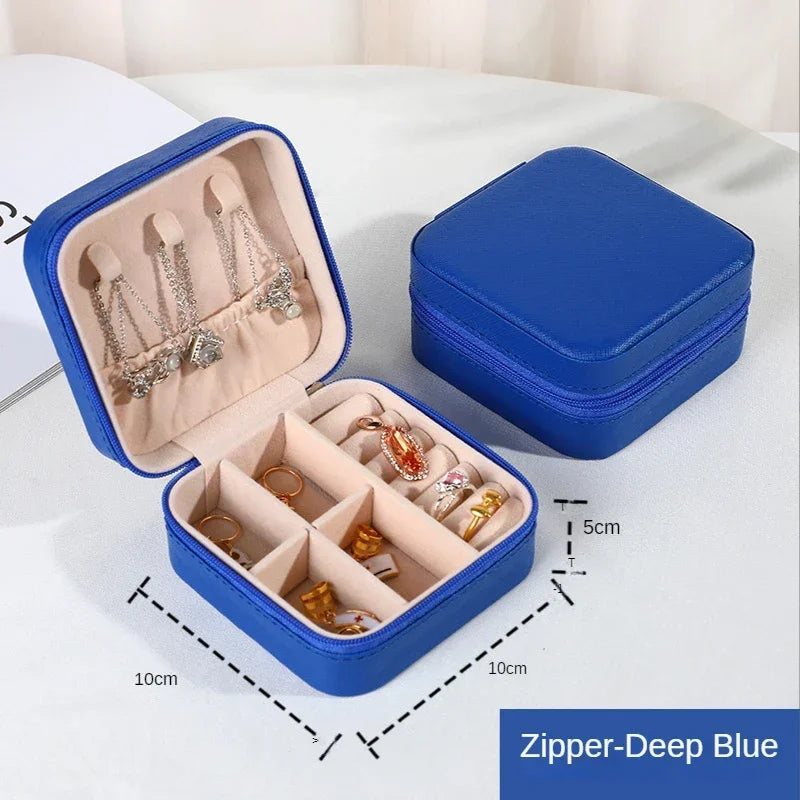 Elegant Travel Jewelry Box Organizer