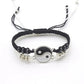 Couple Black White Tai Chi Bracelet