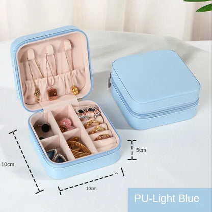 Elegant Travel Jewelry Box Organizer