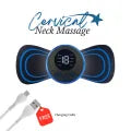 Cervical Massage Sticker EMS Mini Massager Pain Relief Muscle Recovery Lightweight Home Muscle Relaxing Neck Shoulder