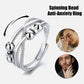 Rotatable Ring With Open Design Fashion