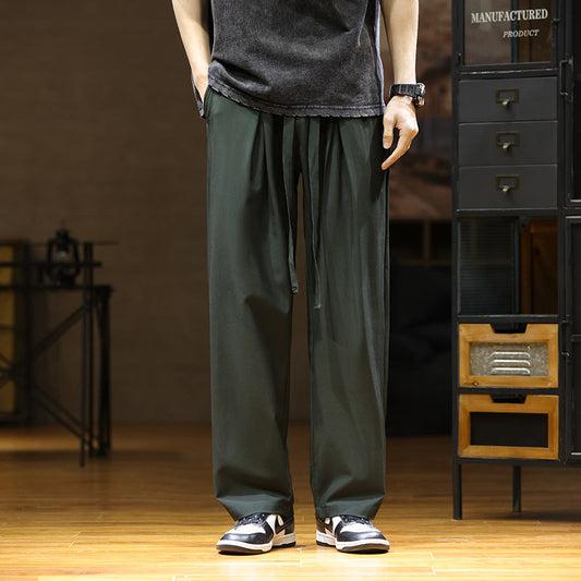 Loose Men's And Women's Straight Casual Trousers