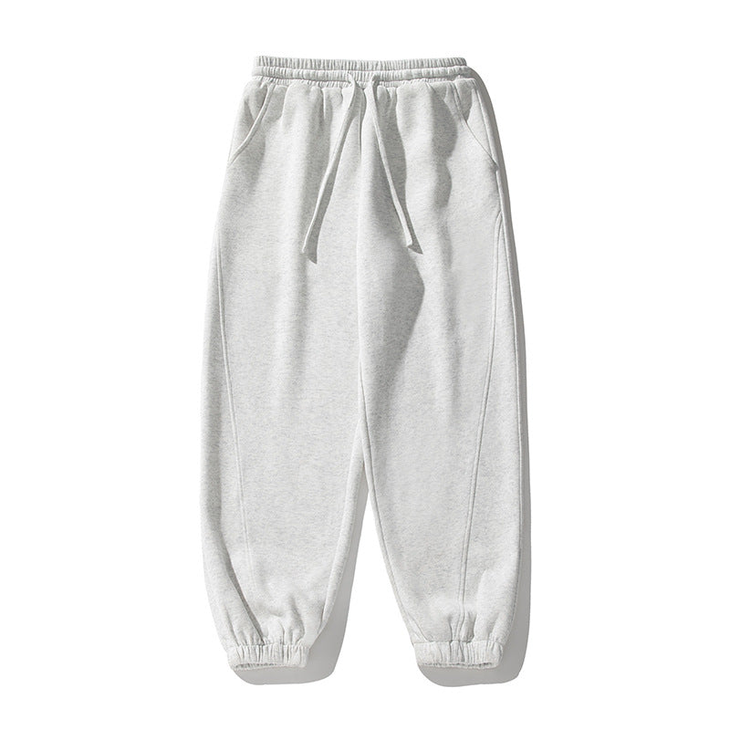 Men's And Women's Solid Color Casual Pants