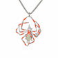 Halloween Glow in the Dark Spider Necklace for Men & Women