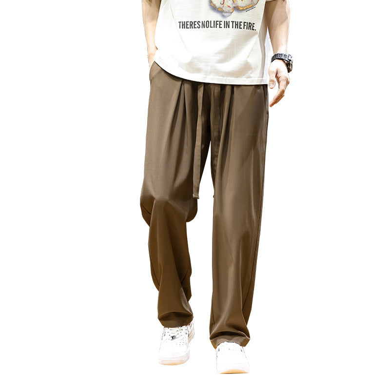 Loose Men's And Women's Straight Casual Trousers
