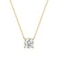 Classic Four Claws Moissanite Necklace