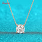 Classic Four Claws Moissanite Necklace